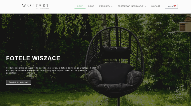 Sklepy internetowe Kielce – realizacja WooCommerce dla Wojtart wykonana przez Nawnet z Kielc. Nowoczesny sklep online, szybkie działanie i optymalizacja SEO.